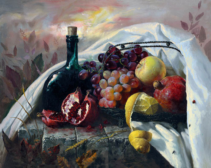 Jahrriesnge Still Life of fruits lpf13251 