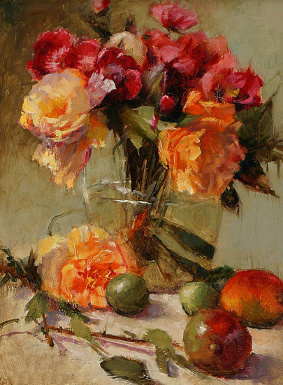 Jahrriesnge Still Life of flowers lpf13296 