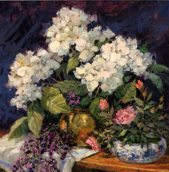 Jahrriesnge Still Life of flowers lpf13302 