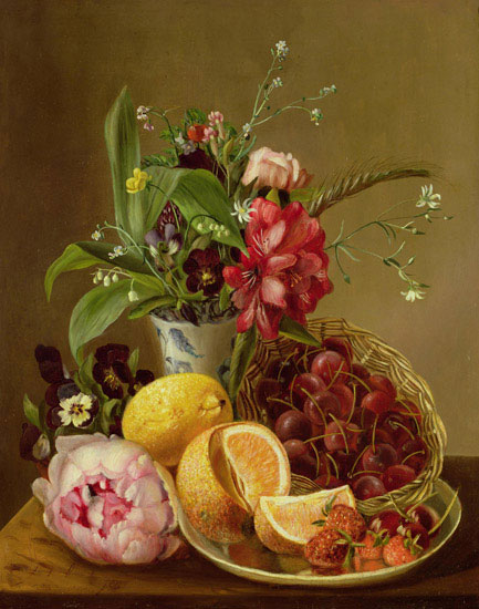 Jahrriesnge Still Life of flowers lpf13500 