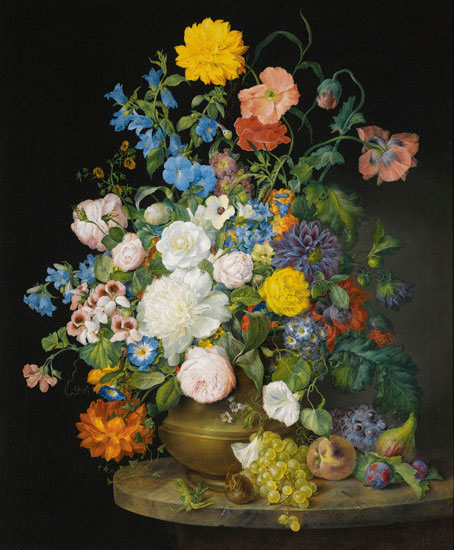 Jahrriesnge Still Life of flowers lpf13502 