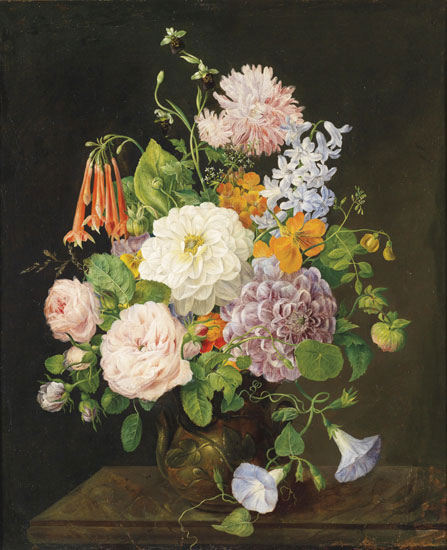 Jahrriesnge Still Life of flowers lpf13530 