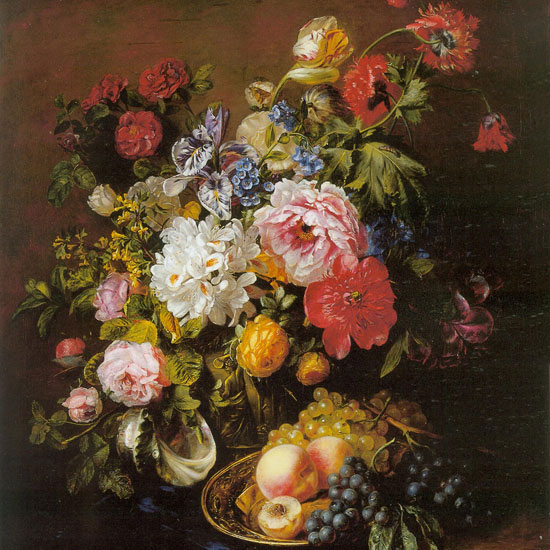 Jahrriesnge Still Life of flowers lpf13540 