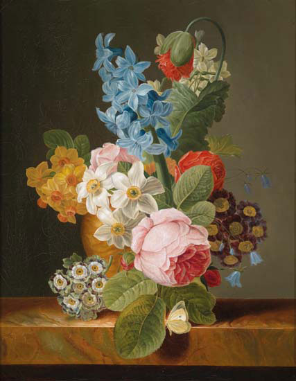 Jahrriesnge Still Life of flowers lpf13550 