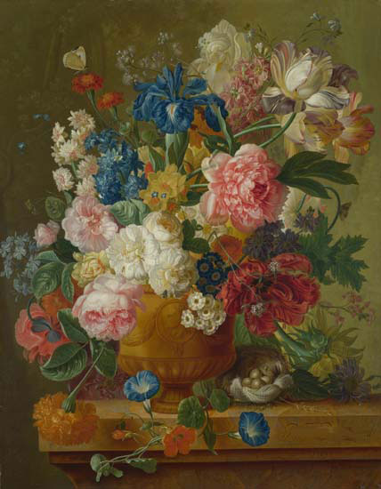 Jahrriesnge Still Life of flowers lpf13551 