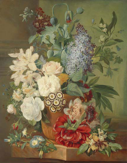 Jahrriesnge Still Life of flowers lpf13555 