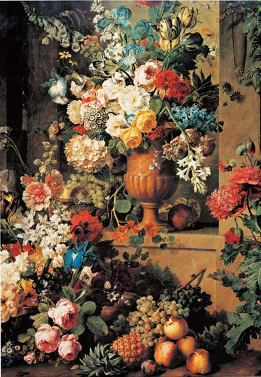 Jahrriesnge Still Life of flowers lpf13572 