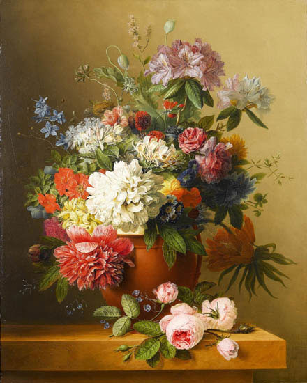 Jahrriesnge Still Life of flowers lpf13578 