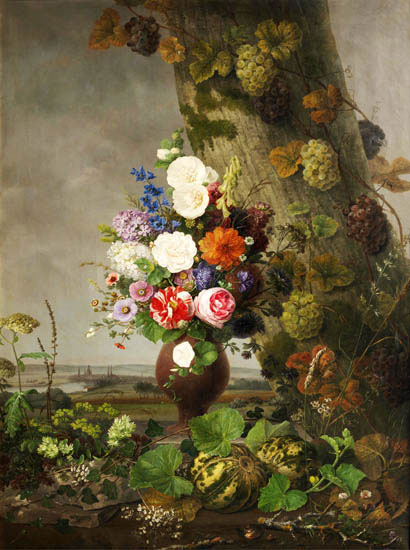 Jahrriesnge Still Life of flowers lpf13590 