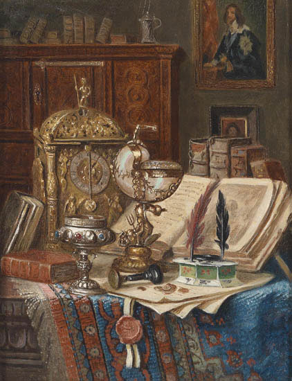 Jahrriesnge Still Life of book lpf13731 