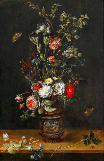 Jahrriesnge Still Life of flowers lpf13781 