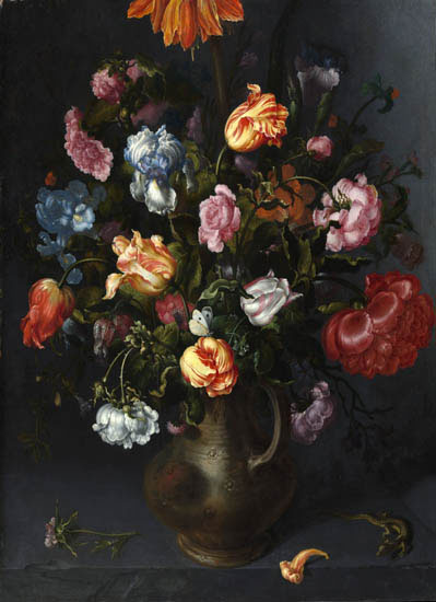 Jahrriesnge Still Life of flowers lpf13787 