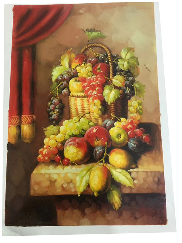 Jahrriesnge Oil Painting of fruit-lpg0372 