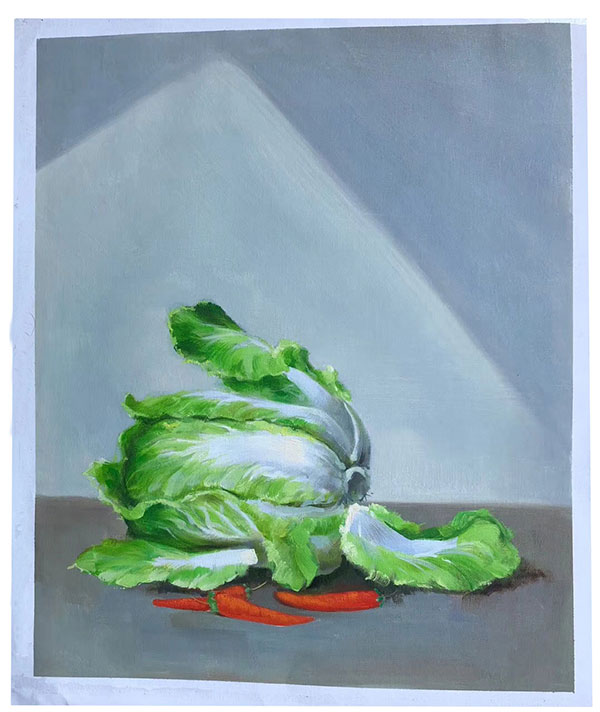 Jahrriesnge Still Life of cabbage-lpg1719 