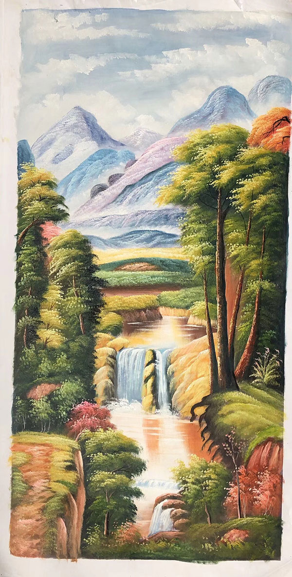 Jahrriesnge Landscape of waterfall-lpg1853 