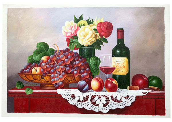 Jahrriesnge Still Life of fruit-lpg1916 