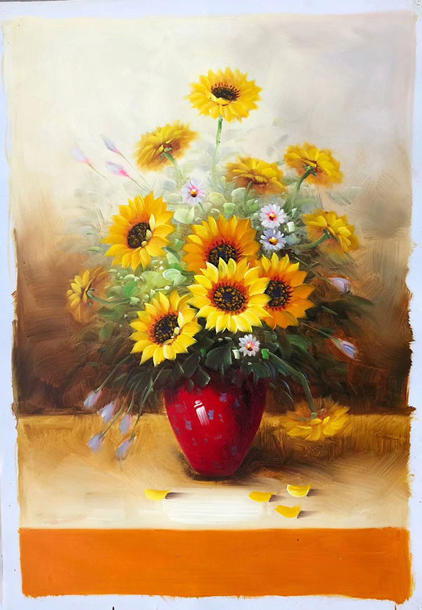 Jahrriesnge Still Life of sunflower-lpg1933 