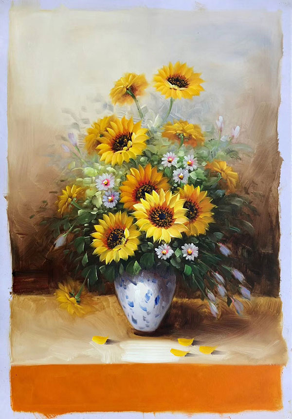 Jahrriesnge Still Life of sunflower-lpg1934 