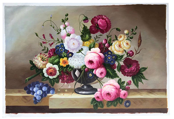 Jahrriesnge Still Life of flowers-lpg1943 