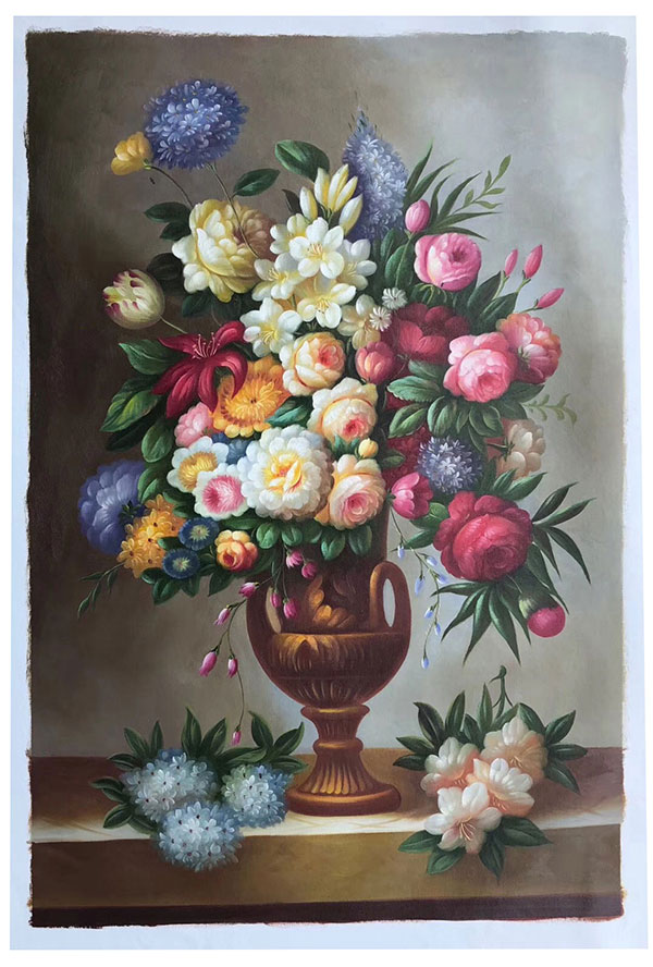 Jahrriesnge Still Life of flowers-lpg1950 