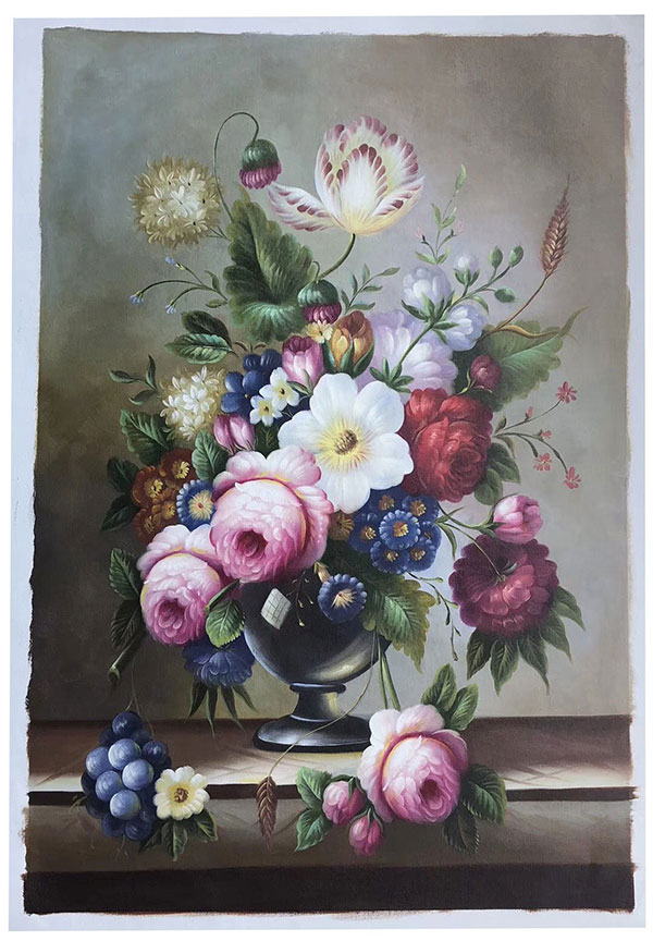 Jahrriesnge Still Life of flowers-lpg1953 