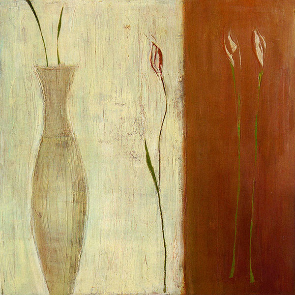 JAHRRIESNGE Abstract of flower-vase-lpg2079 