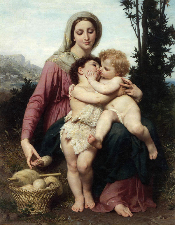 Jahrriesnge Portrait of young lady with children lpg2205 