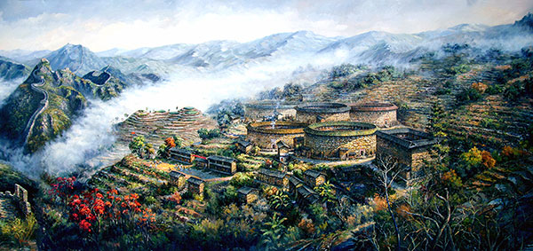 JAHRRIESNGE Landscape of The great wall lpg2390 