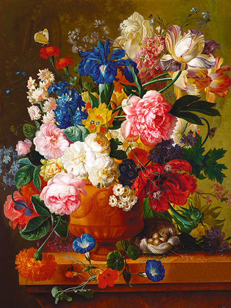 Jahrriesnge Still Life of flowers lpg2493 