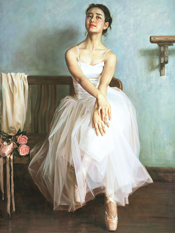 Jahrriesnge Portrait of ballerina lpg2585 