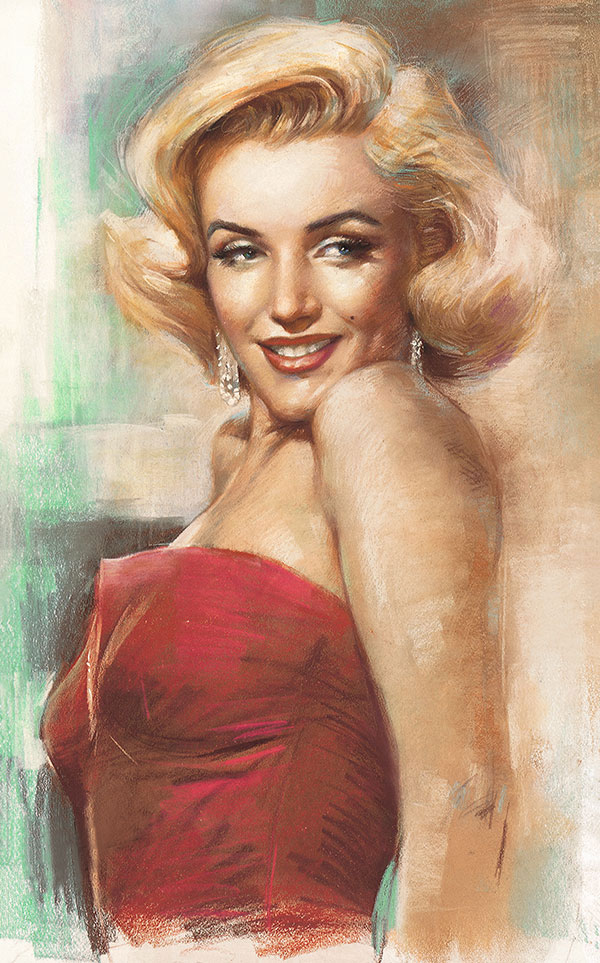 Jahrriesnge Portrait of Marilyn Monroe lpg2590 