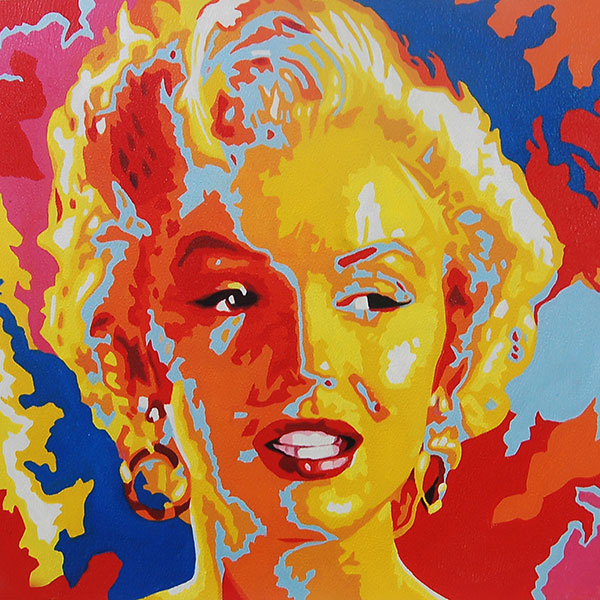 Jahrriesnge Portrait of Marilyn Monroe lpg2606 