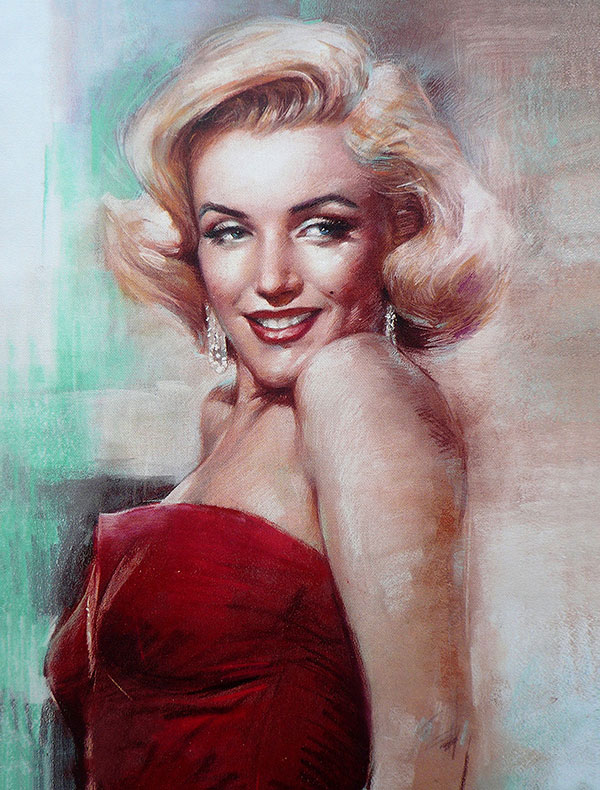 Jahrriesnge Portrait of Marilyn Monroe lpg2646 