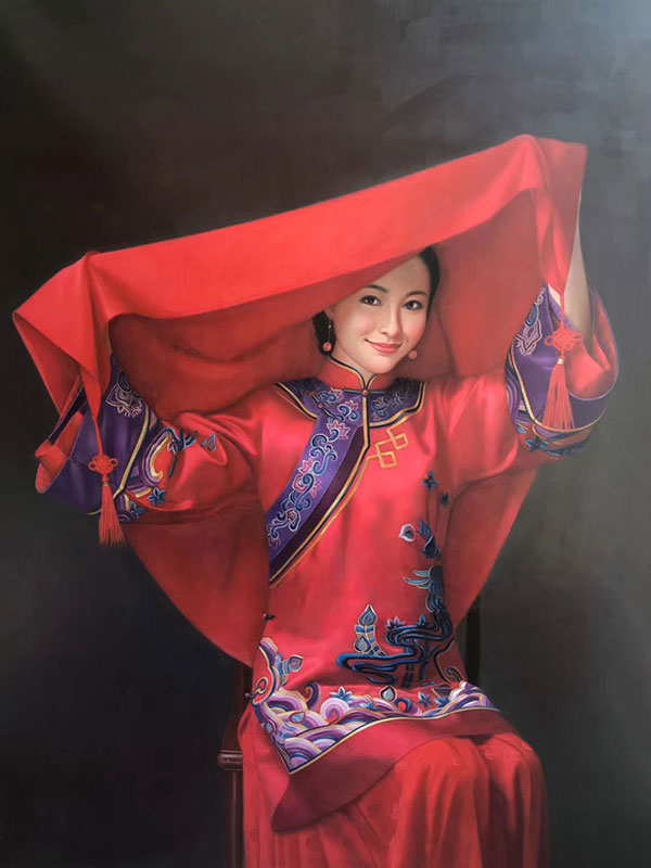 Jahrriesnge Portrait of chinese lady lpg2659 